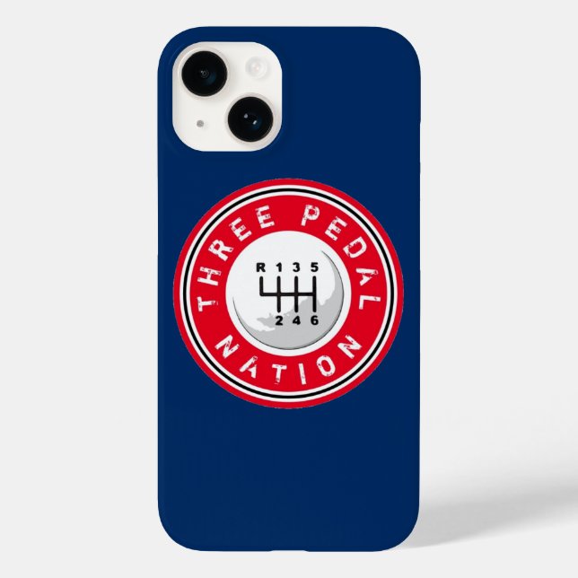 TROIS coque iphone DE LA NATION PEDAL (Verso)