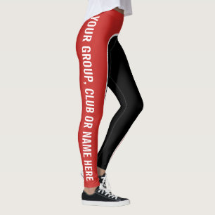 Trois couleur Leggings appelée personnalisable