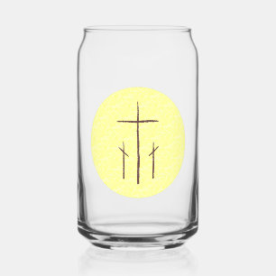 Trois croix sur le Calvaire jaune