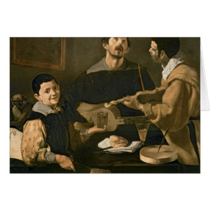 Trois musiciens, 1618