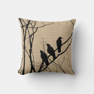 Trois oiseaux Coussins