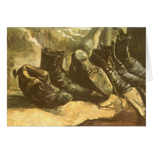 Trois paires de chaussures de Vincent van Gogh (Devant horizontal)