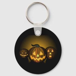 Trois petites citrouilles ... - keychain