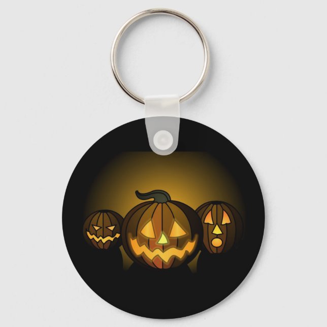 Trois petites citrouilles ... - keychain (Front)