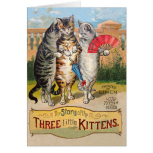 Trois Petits Chatons Illustration de Mère l'Oie