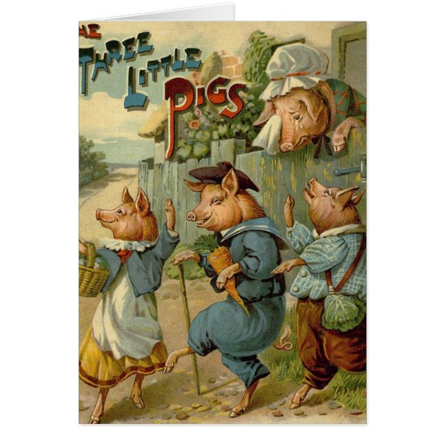 Trois Petits Chiens Vintage Fairy Tale (Devant)