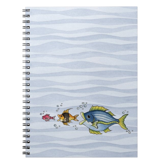 Trois poissons - Carnet (Devant)