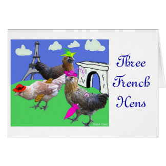Trois poules françaises