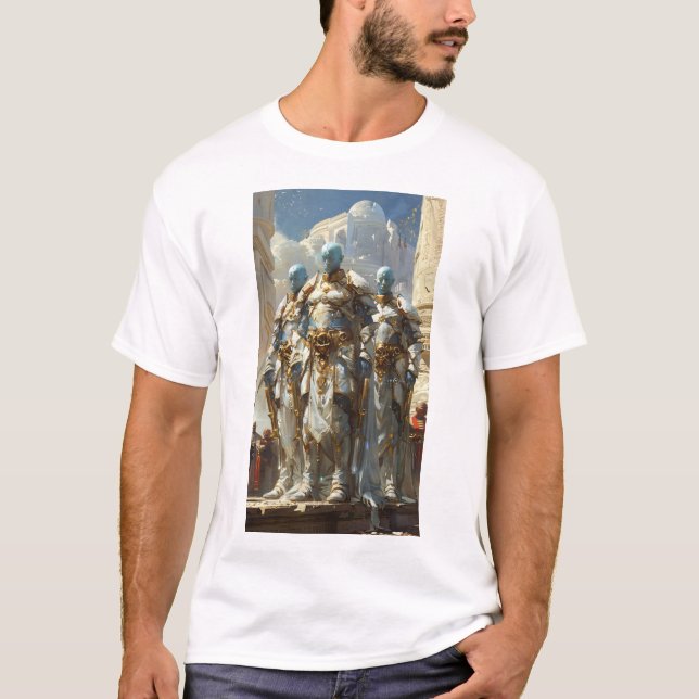 Trois Puissants T-shirt dieux Anunnaki (Devant)