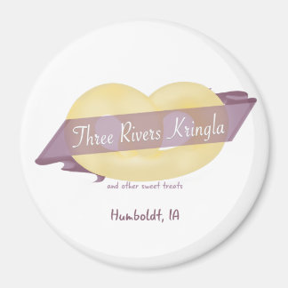Trois rivières Kringla Magnet