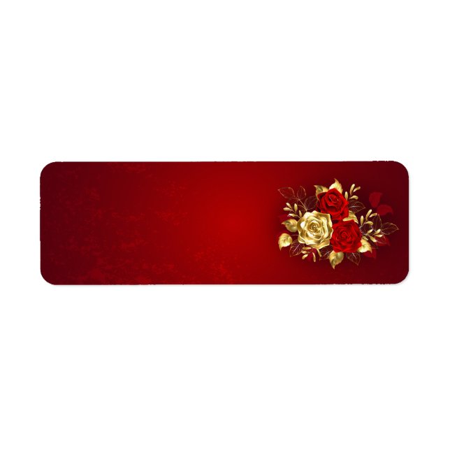Trois Roses de bijoux (Devant)