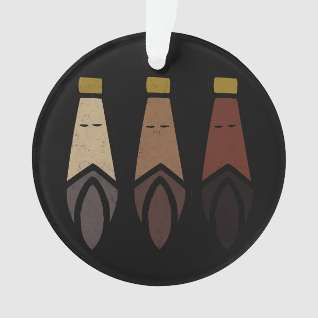 Trois Sages Hommes. Los Tres Reyes Magos (devant)