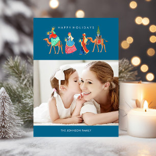 Trois Sages   Noël   Carte de vœux photo