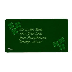 Trois Shamrocks verts