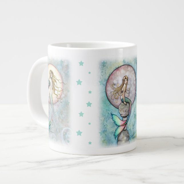 Trois sirènes célestes Jumbo Mug (Devant gauche)