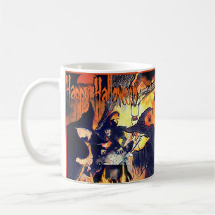 Trois sorcières de la Mug Art pour Halloween
