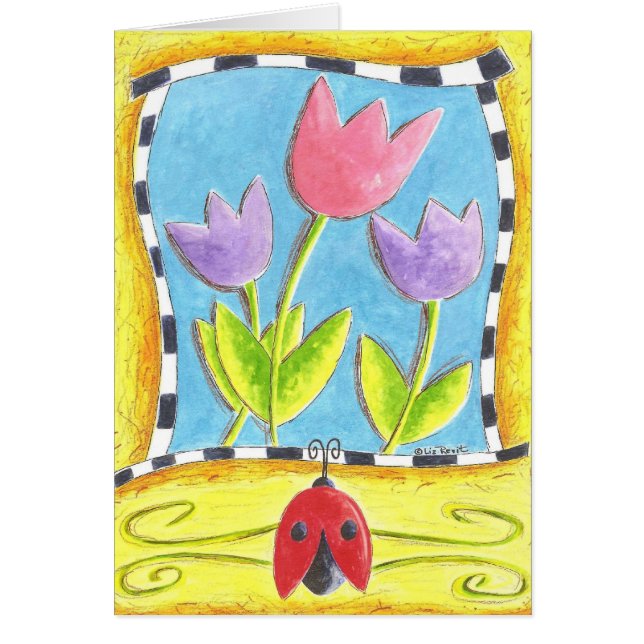 Trois tulipes (Devant)