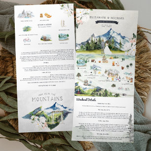Trois Volets Montagnes Rocheuses canadiennes   Invitation de ma