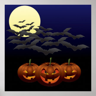 Troisième affiche d'Halloween