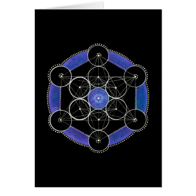Troisième prière de réveil oculaire Carte Mandala (Devant)