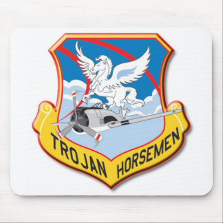 Trojan Horsemen Mouse Pad