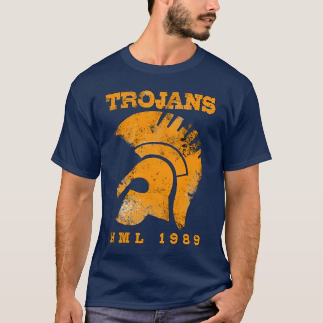 Trojan - Men's Basic T T-Shirt (Front)