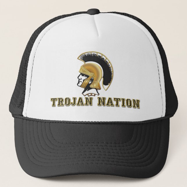Trojan Nation - Team Supporter Trucker Hat (Front)