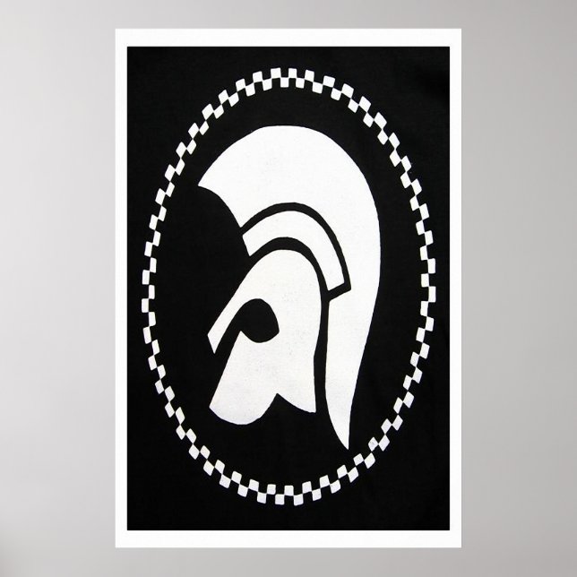 trojan records post poster (Front)