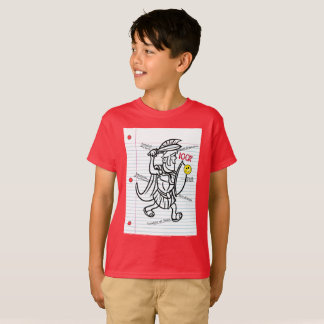 Trojan Soldier armour of God homework T-shirt