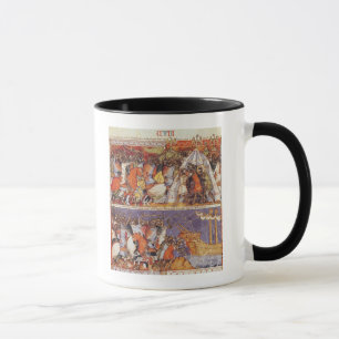 Trojans Invading Greek Camp Mug