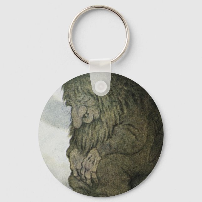 TROLL at Rest Keychain (Front)