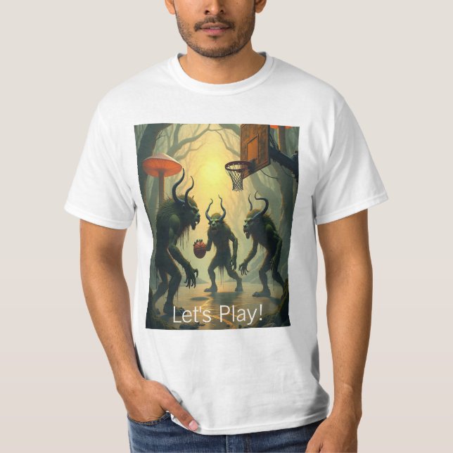 Troll Basketball In Session T-Shirt  (Front)