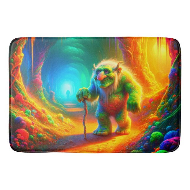 Troll Bath Mat (Front)