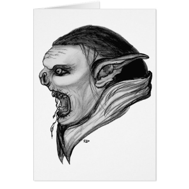 Troll black and white design (Front)