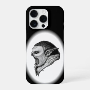 Troll Black and White Design iPhone 16 Pro Case