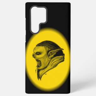 Troll Black and Yellow Design Samsung Galaxy Case