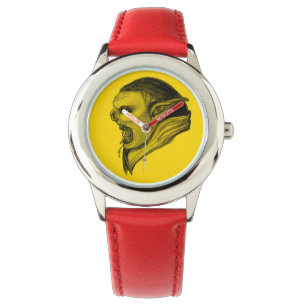 Troll - black and yellow design watch