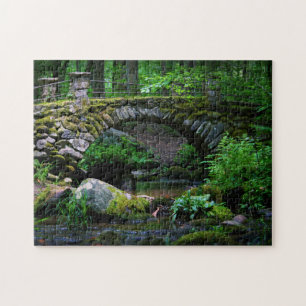 Troll Bridge in the Forest  -  11x14 Jigsaw Puzzle