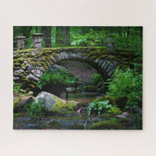 Troll Bridge in the Forest  -  16x20 Jigsaw Puzzle