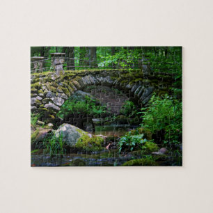 Troll Bridge in the Forest  -  8x10 Jigsaw Puzzle