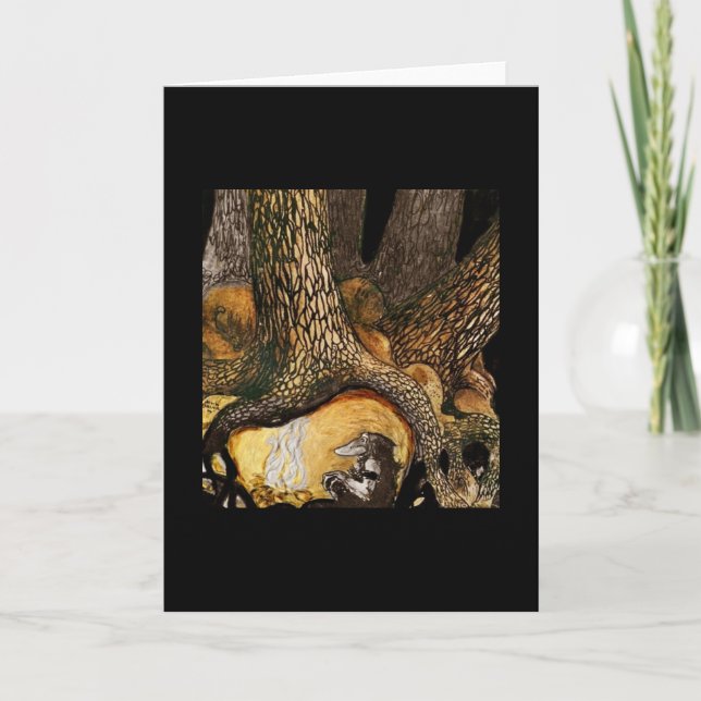 Troll by a Campfire Card (Front)