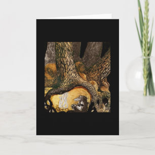 Troll by a Campfire Card