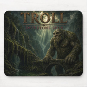 Troll Dripstone Span Dark Realism Mouse Pad