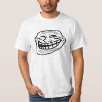  Troll Face Meme Funny Dank Meme Troll Face Long Sleeve T-Shirt  : Clothing, Shoes & Jewelry