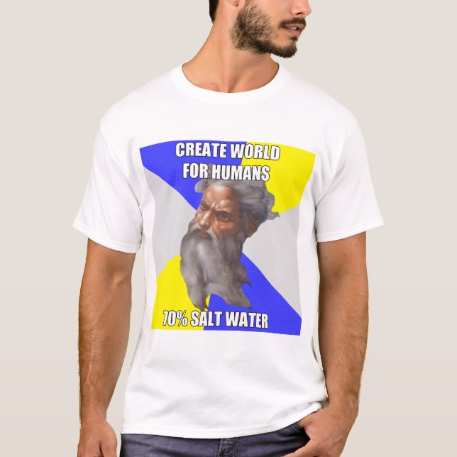 Troll God Saltwater T-Shirt (Front)