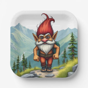 Troll Hiking in Norway, Paper Plates