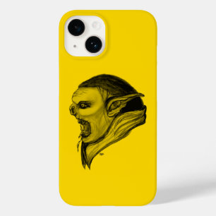 Troll in black and yellow design Case-Mate iPhone 14 case