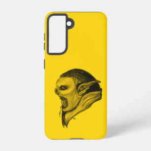 Troll in Black and Yellow Design Samsung Galaxy Case