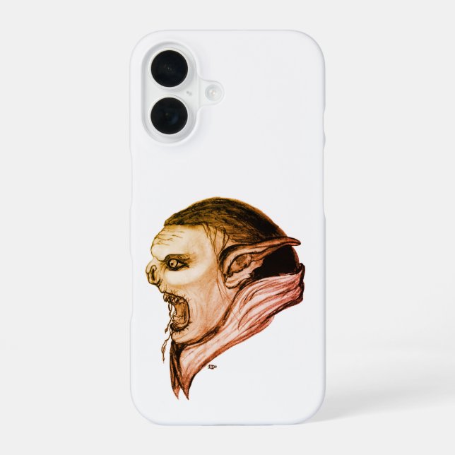 Troll iPhone 16 Case (Back)