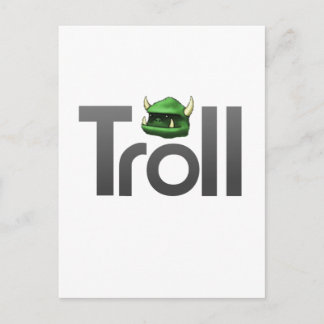 Troll Postcard